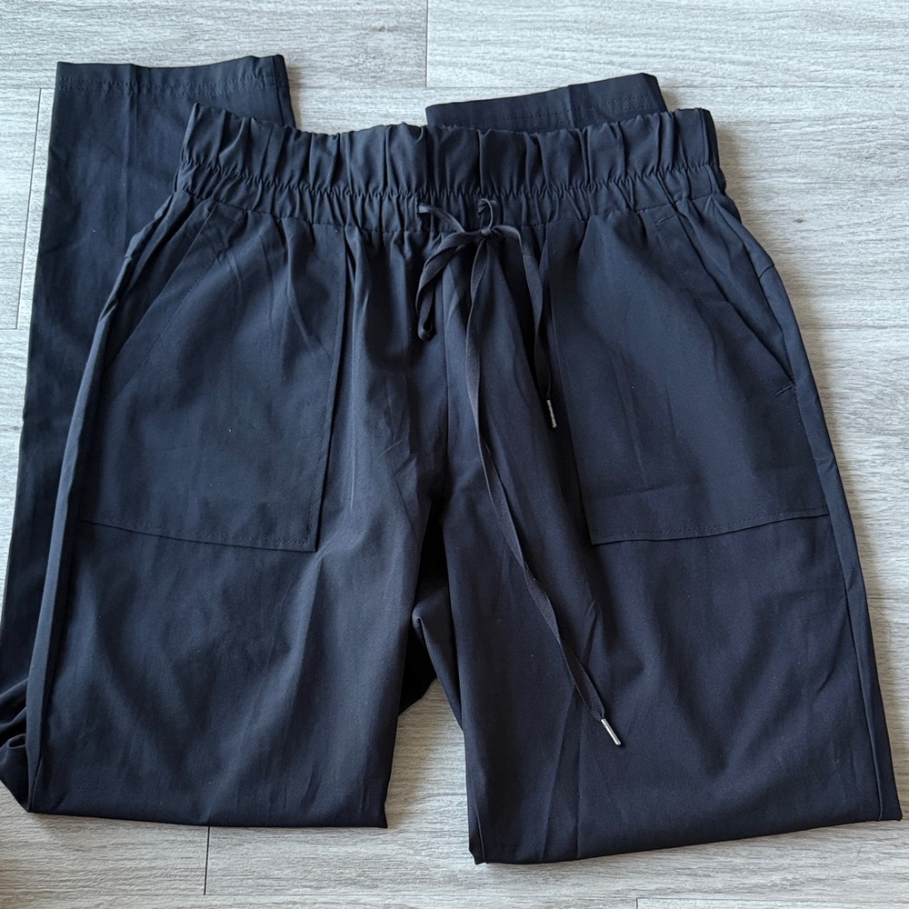 apana Black Drawstring Pants - image 3